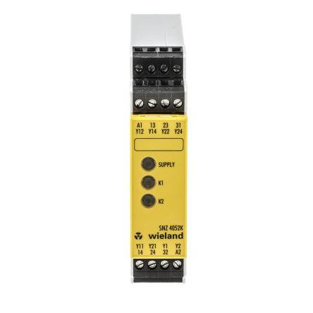 Wieland SNZ 4052 Bezpečnostní relé 24V ac/dc 1 2