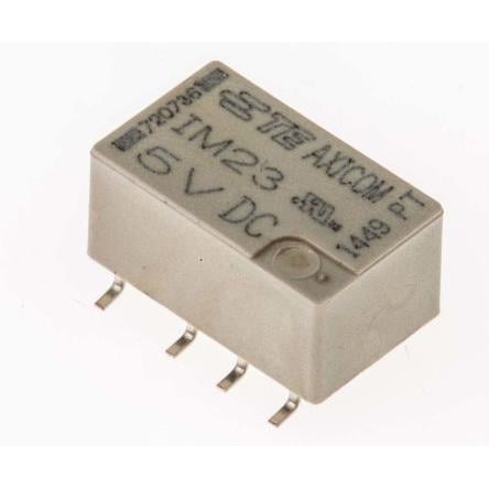 TE Connectivity Signálové relé DPDT Povrch 2A 5V dc IM