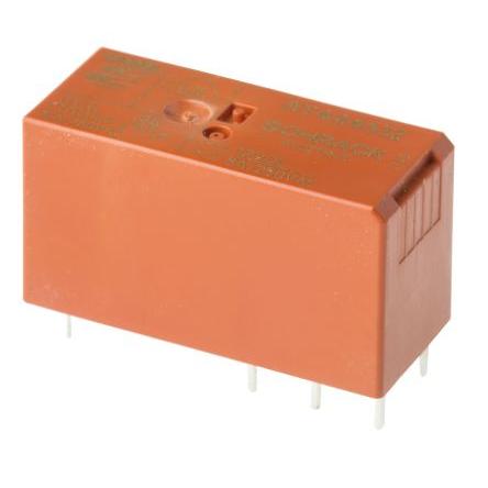 TE Connectivity Výkonové relé DPDT Montáž na plošný spoj 8A 12V dc SCHRACK