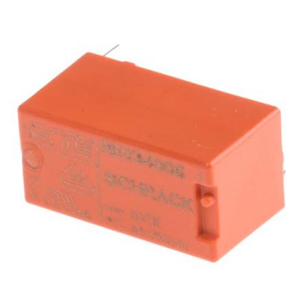 TE Connectivity Výkonové relé SPST Montáž na plošný spoj 6A 6V dc RE