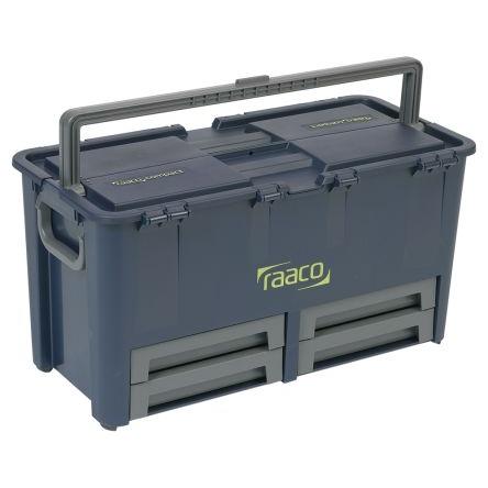 Box na nářadí barva Šedá, Plastové Box na nářadí 4zásuvkový Raaco, výška: 322 mm, délka: 621 mm 311mm