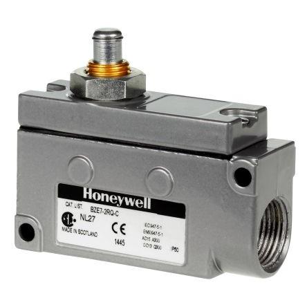 Honeywell Technologies E7 Plunžr Koncový spínač SPDT IP50 Tlakově litý zinek 480V ac 15A