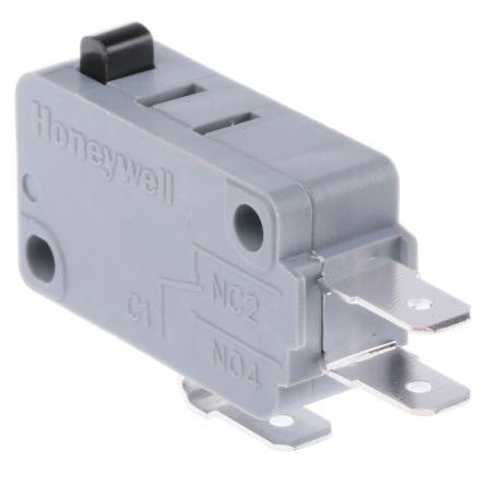 Honeywell Technologies Mikrospínač, typ ovladače: Plunžr SPDT, 250 V, 16A, Jazýček, 0.98N