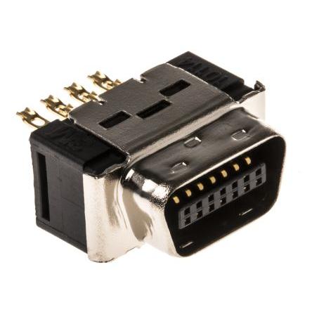 3M Konektor D-Sub, řada: 101, počet kontaktů: 14, orientace těla: Rovný 2.54 mm, Kabel Vnější