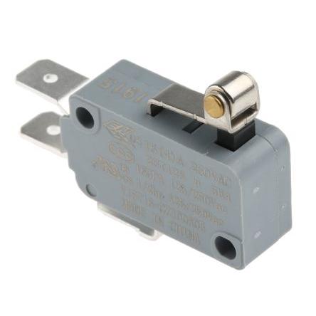 Honeywell Technologies Mikrospínač, typ ovladače: Krátká páka s válečkem SPDT, 250 V ac, 16A, Jazýček, 0.98N