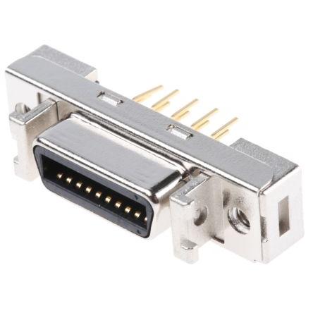 Konektor SCSI Vnitřní, počet kontaktů: 20, orientace těla: Rovný, Průchozí otvor, rozteč: 2.54 mm, 3M Pájecí