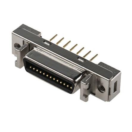 Konektor SCSI, řada: 102 Vnitřní, počet kontaktů: 26, orientace těla: Rovný, Průchozí otvor, rozteč: 2.54 mm, 3M Pájecí