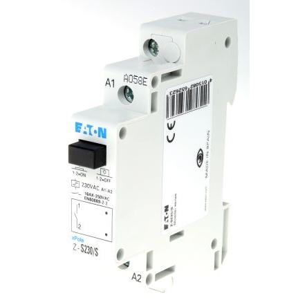 Eaton Výkonové relé SPST Lišta DIN 16A 230V ac