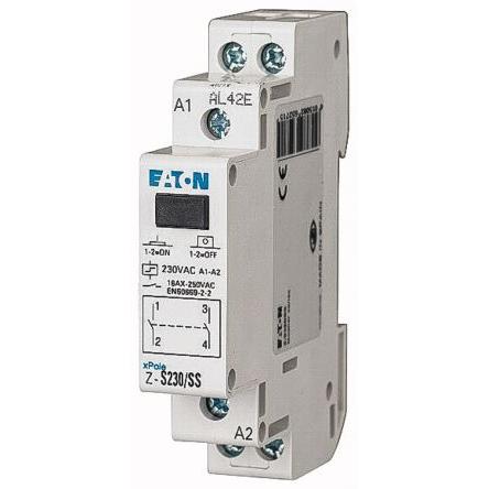 Eaton Výkonové relé SPST Lišta DIN 16A 230V ac