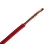 Zapojovací vodič, řada: RS PRO plocha průřezu 6 mm², typ kabelu: Řízení, prameny vodičů: 80/0.3 mm, Červená, 600V 25 m 9