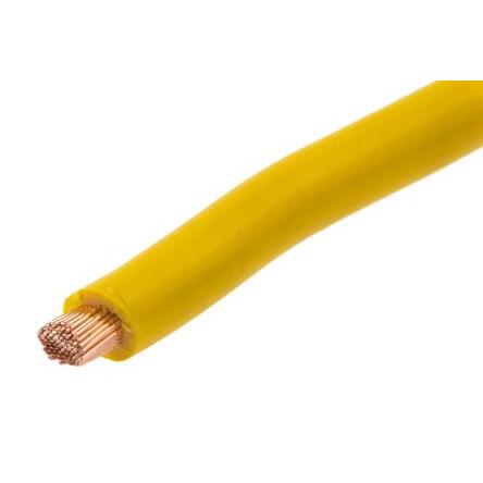 Zapojovací vodič, řada: RS PRO plocha průřezu 6 mm², typ kabelu: Řízení, typ kabelu: OHEBNÝ BK, prameny vodičů: 80/0.3