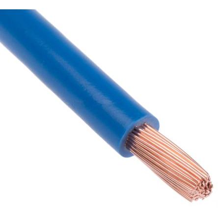 Zapojovací vodič, řada: RS PRO plocha průřezu 10 mm², typ kabelu: Řízení, typ kabelu: OHEBNÝ BK, prameny vodičů: 80/0.4