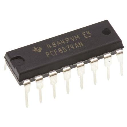 Texas Instruments Vstupně-výstupní expandér PCF8574AN 8kanálový 16 100kHz, PDIP
