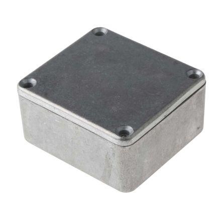RS PRO Pouzdro IP65 Stíněné barva Stříbrná barva Stříbrná Odlévaný hliník 60 mm 30 mm 54.9 mm