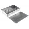 RS PRO Pouzdro IP66 Stíněné barva Stříbrná barva Stříbrná Odlévaný hliník 275 mm 65.5 mm 175 mm Neopren