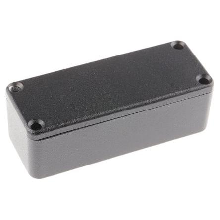RS PRO Pouzdro IP65 Stíněné barva Černá barva Černá Odlévaný hliník 89.1 mm 30.3 mm 35 mm
