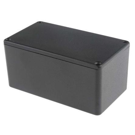 RS PRO Pouzdro IP65 Stíněné barva Černá barva Černá Odlévaný hliník 114.4 mm 55.1 mm 63.7 mm