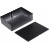 RS PRO Pouzdro Stíněné barva Černá barva Černá Odlévaný hliník 171.9 mm 55 mm 120.9 mm
