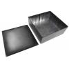 RS PRO Pouzdro IP66 Stíněné barva Černá barva Černá Odlévaný hliník 250 mm 100 mm 250 mm