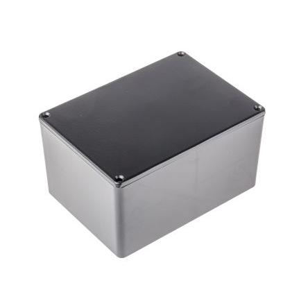 RS PRO Pouzdro Stíněné barva Černá barva Černá Odlévaný hliník 139.1 mm 76.7 mm 101.5 mm