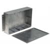 RS PRO Pouzdro IP66 Stíněné S přírubou barva Stříbrná barva Stříbrná Odlévaný hliník 252 mm 55.5 mm 146.1 mm Neopren