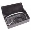 RS PRO Pouzdro IP66 Stíněné barva Černá barva Černá Odlévaný hliník 114.5 mm 30.3 mm 63.6 mm Neopren