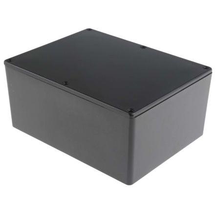 RS PRO Pouzdro IP66 Stíněné barva Černá barva Černá Odlévaný hliník 165.8 mm 76.3 mm 127.3 mm Neopren