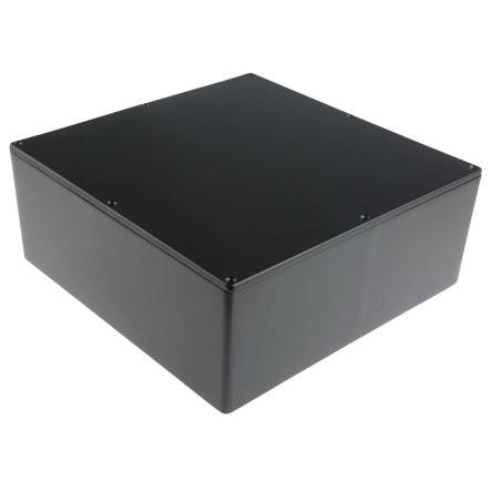 RS PRO Pouzdro IP66 Stíněné barva Černá barva Černá Odlévaný hliník 250 mm 100 mm 250 mm Neopren