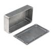 RS PRO Pouzdro IP66 Stíněné barva Stříbrná barva Stříbrná Odlévaný hliník 114.5 mm 30.3 mm 63.6 mm Neopren
