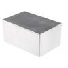 RS PRO Pouzdro IP66 Stíněné barva Stříbrná barva Stříbrná Odlévaný hliník 222.2 mm 106.5 mm 146 mm Neopren