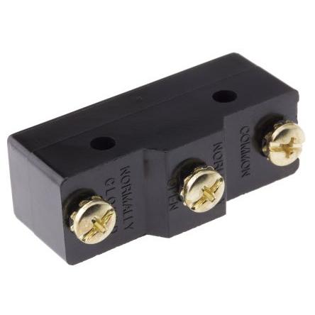 ZF Mikrospínač, typ ovladače: Tlačítko SPDT, 250 V ac, 20A, Šroub, 6.17N