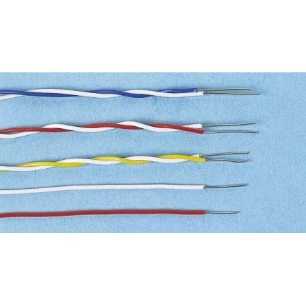 Telefonní kabel 1párový, Bílá, Černá, 100V 100 m Decelect 2