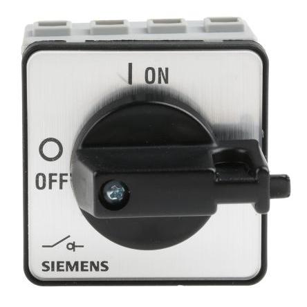 Siemens Oddělovací (hlavní) vypínač, rozsah: 3LD2022 3pólový Montáž do panelu IP65 16A 8 kW