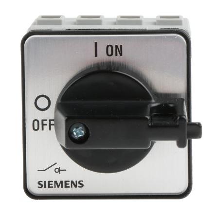 Siemens Oddělovací (hlavní) vypínač, rozsah: 3LD2022 3pólový Montáž do panelu IP65 16A 8 kW