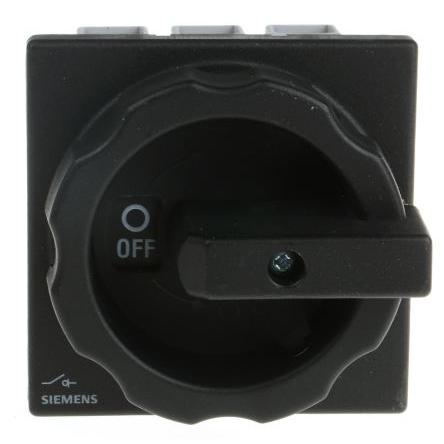 Siemens Oddělovací (hlavní) vypínač, rozsah: 3LD 3pólový Montáž do panelu IP65 125A 45 kW