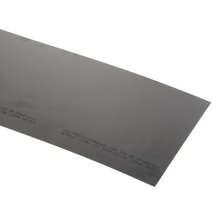 RS PRO Ocelová podložka, délka: 1.25 m, šířka: 150mm, tloušťka: 0.3 mm
