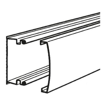 Kabelové rozdvojky, řada: Keva Polyvinylchlorid barva Bílá 22mm x 12 mm x 2.1 m Planet-Wattohm
