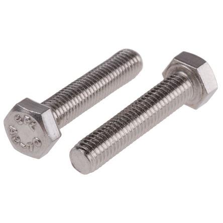 RS PRO Šroub s vnitřním šestihranem, Obyčejný, Nerezová ocel, M5, délka: 25 mm