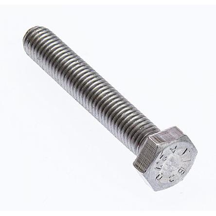 RS PRO Šroub s vnitřním šestihranem, Obyčejný, Nerezová ocel, M8, délka: 50 mm