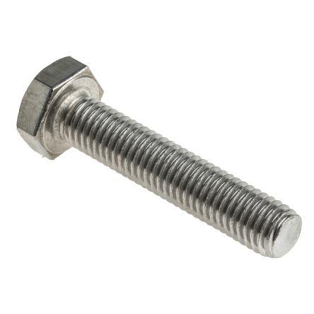 RS PRO Šroub s vnitřním šestihranem, Nerezová ocel, M10, délka: 50 mm