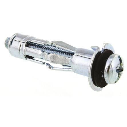 Rozpěrací šroub pro dutiny, Uhlíková ocel SM-05037, průměr otvoru: 10 mm, délka: 37 mm RawlPlug