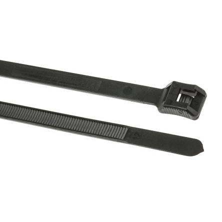 Stahovací páska Instalační trubka 0 319 30 260 mm 7.6mm Černá Nylon 66 Legrand