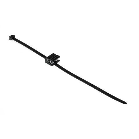 Sestavy pro svazkování kabelů Stahovací páska 150-40591 T50ROSEC5A-PA66HS/PA66HIRHS-BK 200 mm 4.6mm Černá Nylon 66