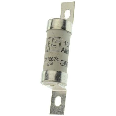 Pojistka podle britské normy 100A A3 F gG RS PRO 73.5 mm 550V ac