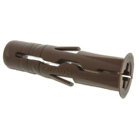 RawlPlug Hnědá Plastové Hmoždinka 30 mm