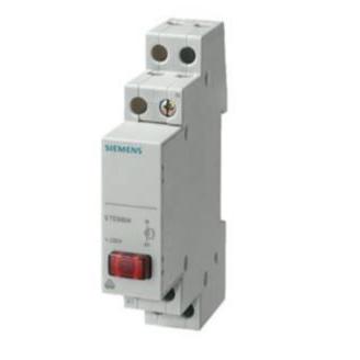 Siemens Indikátor, řada: 5TE Panel LED Červená IP20 Čtvercový 230V ac