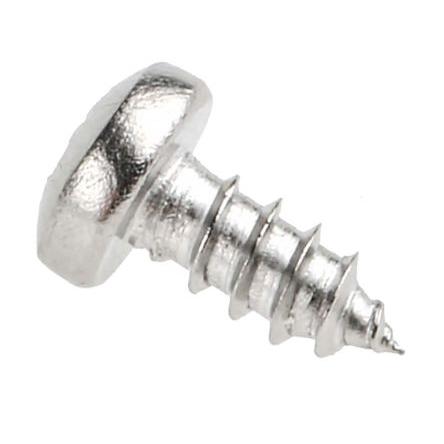 RS PRO Samořezný šroub, Obyčejný, Nerezová ocel hlavice Kónická, délka: 6.5 mm