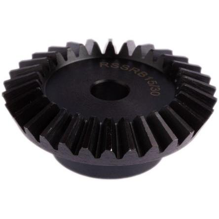 Kuželové soukolí, Ocel 30 zubů úhel 20 °, vývrt: 8mm RS PRO, 1.5