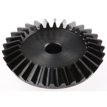 Kuželové soukolí, Ocel 30 zubů úhel 20 °, vývrt: 10mm RS PRO, 2