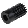 Čelní ozubené kolo, Ocel 15zubové, průměr rozteče: 15 mm, 1 průměr náboje 17 mm vývrt 8mm RS PRO